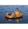 Bestway Hydro-Force Inflatable Boat - Including oars - 1.55m x 93cm
