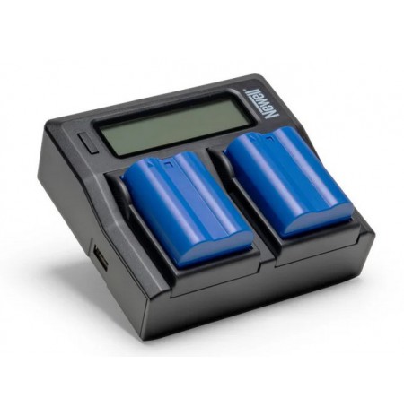 Newell Supracell Set 1x DC-LCD charger 2x SupraCell Protect LP-E6NH battery for Canon
