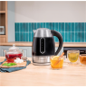 Cecotec Kettle | Thermosense 400 VisionLight | Electric | 2200 W | 1.7 L | Stainless steel | 360° rotational base | Black
