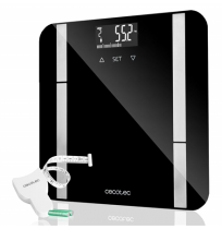 Cecotec Smart Bathroom Scale | Surface Precision 9450 Full Healthy | Maximum weight (capacity) 180 kg | Accuracy 100 g | Black