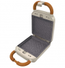 Cecotec Sandwich Maker | Rock'nToast Retro One Beige | 700 W | Number of plates 3 | Beige