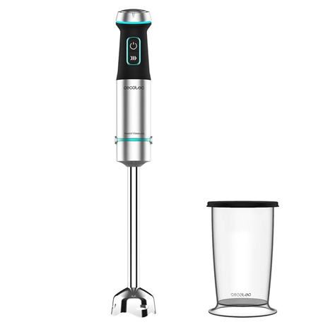 Cecotec Hand Blender | Power TitanBlack 1200 XL | Hand Blender | 1200 W | Number of speeds Adjustable | Turbo mode | Stainless s