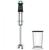 Cecotec Hand Blender | Power TitanBlack 1200 XL | Hand Blender | 1200 W | Number of speeds Adjustable | Turbo mode | Stainless s