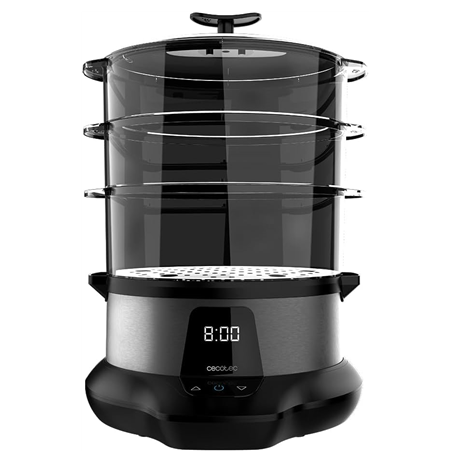 Cecotec Food Steamer | Vapovita 3000 Pro | 1000 W | Number of baskets 3