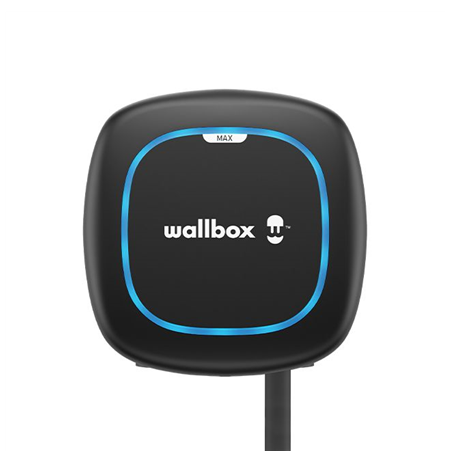 Wallbox Pulsar Max 5M Type 2 | 7.4 kW | Wi-Fi, Bluetooth | 5 m | Black