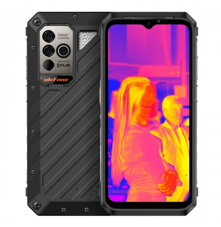 Smartphone Ulefone Power Armor 18T Ultra 5G 12GB/512GB (black) without charger