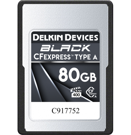 DELKIN CFEXPRESS BLACK -VPG400- 80GB (TYPE A)