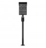 Outdoor stand for EV and PHEV car chargers Maclean, steel, 15kg max, MCE456
