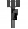 Outdoor stand for EV and PHEV car chargers Maclean, steel, 15kg max, MCE456