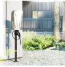 Outdoor stand for EV and PHEV car chargers Maclean, steel, 15kg max, MCE456