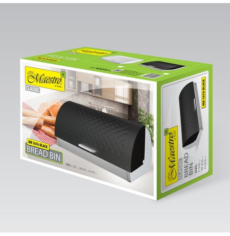 Maestro breadbox black MR-1676