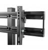 Maclean MC-865 Professional Modern TV Floor Stand with a Shelf for 37" - 70" Screens, max load 40kg, max VESA 600x400, Adjustabl