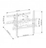 LCD 11B TV mount 152.4 cm (60") Black