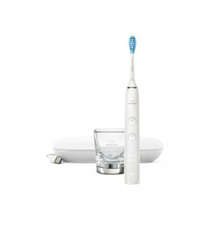 Philips Sonicare DiamondClean 9000 Series HX9911/27 Elektrinis dantų šepetėlis, Balta