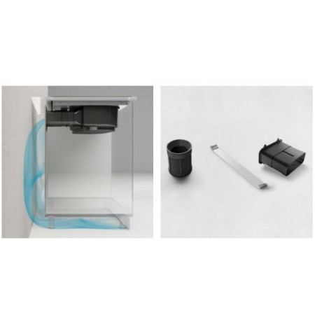 Gartraukio priedas ELICA KIT RECYCLING NT EVO BACKOUTLET