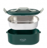 Adler | Electric lunch box with thermal bag | AD 4522 | 0.8 L | Plastic/Stainless steel | Green | Lid included