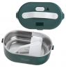 Adler | Electric lunch box with thermal bag | AD 4522 | 0.8 L | Plastic/Stainless steel | Green | Lid included