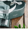Adler | Electric lunch box with thermal bag | AD 4522 | 0.8 L | Plastic/Stainless steel | Green | Lid included