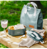 Adler | Electric lunch box with thermal bag | AD 4522 | 0.8 L | Plastic/Stainless steel | Green | Lid included
