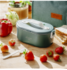 Adler | Electric lunch box with thermal bag | AD 4522 | 0.8 L | Plastic/Stainless steel | Green | Lid included