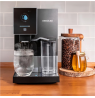 Cecotec Coffee Maker | Cremmaet Compactccino Connected | Pump pressure 19 bar | Built-in milk frother | Super-automatic | Black