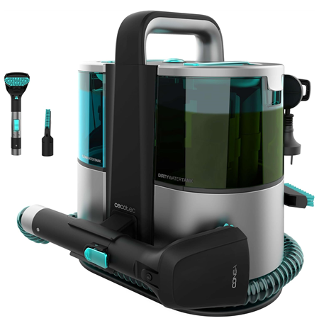 Cecotec Upholstery Cleaner | Conga 4000 Carpet&Spot Clean | Corded operating | 400 W | Operating radius 5 m | Black