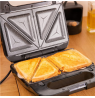 Cecotec Sandwich Maker | Rock’nToast 4in1 | 1000 W | Number of plates 4 | Black
