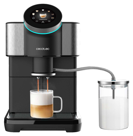 Cecotec Coffee Maker | Cremmaet Spin | Pump pressure 19 bar | Built-in milk frother | Super-automatic | 1450 W