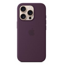 Apple iPhone 16 Pro Silicone Case with MagSafe - Plum
