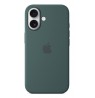 Apple iPhone 16 Silicone Case with MagSafe - Lake Green