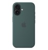 Apple iPhone 16 Silicone Case with MagSafe - Lake Green