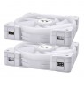 Thermaltake SWAFAN EX12 ARGB Computer case Air cooler 12 cm White 3 pc(s)