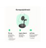 Green Cell MSST-GC-3IN1-B mobile device charger Headphones, Headset, Smartphone, Smartwatch Black Wireless charging Auto
