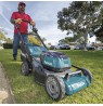 Makita lawn mower 2x18V DLM532ZX2 with drive 53cm aluminum housing