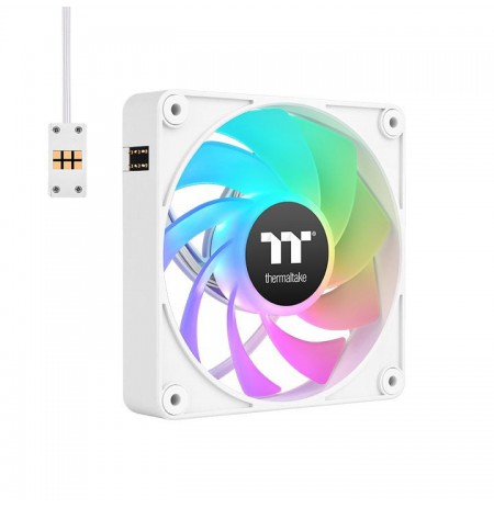 Thermaltake CL-F194-PL12SW-A computer cooling system Computer case Fan 12 cm White 3 pc(s)