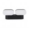 Wall lamp V-TAC VT-814 rotatable 12W LED IP65 3000K 1100lm (SKU 8293) Black
