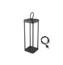 Beper P207ILI100 Rechargeable Lantern Black
