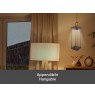 Beper P207ILI102 Rechargeable Lantern Corten