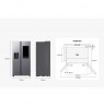 SAMSUNG RS90F66BEFEO