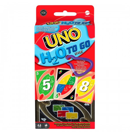 UNO H2O TO GO card game P1703 p12 MATTEL