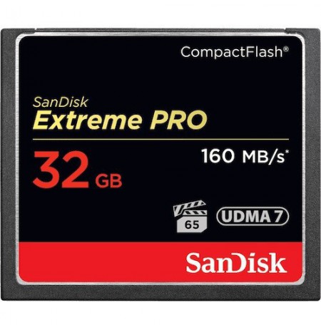 SanDisk Extreme Pro CF 32GB 160MB/s SDCFXPS-032G-X46