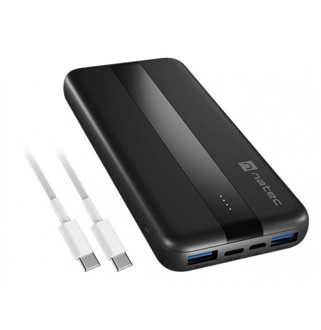 NATEC POWERBANK TREVI SLIM Q V2 10000MAH 2X USB-A