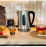 Cecotec Kettle | Thermosense 210 Steel | Electric | 2200 W | 1.7 L | Stainless steel | 360° rotational base | Black