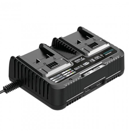 DEDRA DUAL CHARGER 18V 2x2.3A