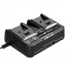 DEDRA DUAL CHARGER 18V 2x2.3A
