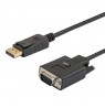 SAVIO CABLE DISPLAYPORT - VGA 1,8M CL-92