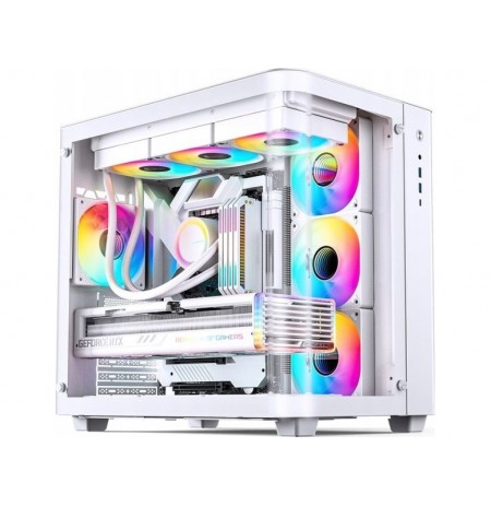 Jonsbo TK-3 - ATX case, white
