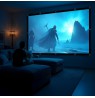 Maclean projection screen, 150", 300x220cm, 25mm 4:3 border, tension hooks, MC-168