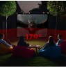 Maclean projection screen, 120", 240x180cm, 25mm 4:3 border, tension hooks, MC-169