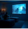 Maclean projection screen, 84", 175x131cm, 25mm 4:3 border, tension hooks, MC-166